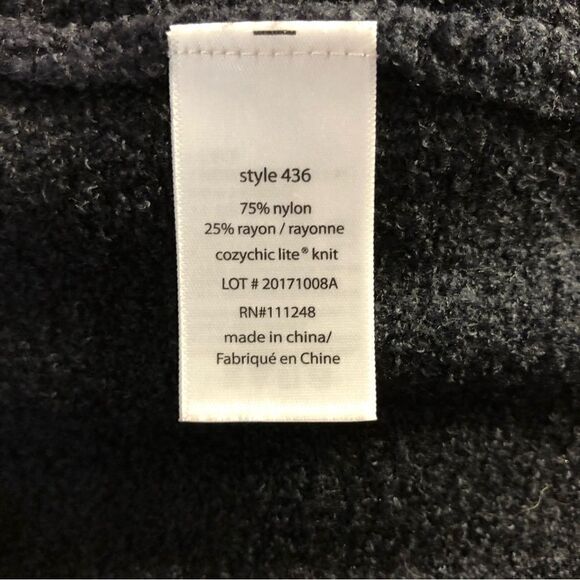 Barefoot Dreams Cozy Chic Light Waterfall Ombré Cardigan Sweater S/M - Picture 8 of 10